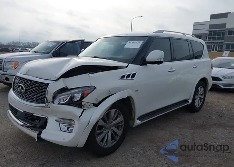 2016 Infiniti Qx80 z USA, uszkodzony, nr VIN JN8AZ2NF7G9611012
